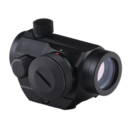 BIJIA Hunting Optics Tactical Mini 1X22 Red Green Dot Sight 5 models brightness adjustment Riflescope Scope Reflex Lens