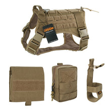 Load image into Gallery viewer, EXCELLENT ELITE SPANKER Tactical Battle Dog Clothes Suit Military Outdoor Training Molle Vest Harness Pets Hunting Accessories