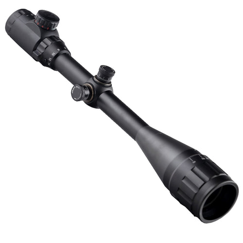 BIJIA 6-24X50AOEG Hunting Shooting Rifle Scope 1/4 MOA 25.4mm 1inch Tube Riflescope With 11mm/20mm Rail Mounts