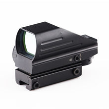 Load image into Gallery viewer, BIJIA Tactical Reflex Red/Green Laser 4 Reticle Dot Sight Scope Airgun Rifle sight Hunting Rail Mount 11mm/20mm