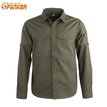 Load image into Gallery viewer, EXCELLENT ELITE SPANKER Men&#39;s Army Hunting Cargo Thin Coat Quick Drying Long Sleeve Shirts For Outdoor Military Tactical Assault