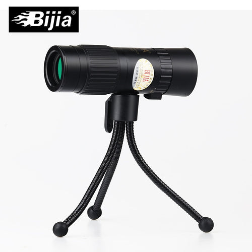BIJIA 15-80x25 pocket mini zoom monocular high quality Pocket telescope with tripod