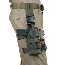 Load image into Gallery viewer, EXCELLENT ELITE SPANKER Military Tactical Mini Drop Leg Panel with Universal Pistol Holster Outdoor Hunting Hanging Suit Equip
