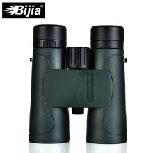 Load image into Gallery viewer, BIJIA Military HD 10x42 Binoculars Professional Waterproof Hunting Telescope High Quality Vision Eyepiece Army Green/Black