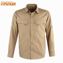 Load image into Gallery viewer, EXCELLENT ELITE SPANKER Men's Long-sleeved T-shirt Combat Men's Camouflage Clothes Long-sleeved Outdoor Sportswear Thin section