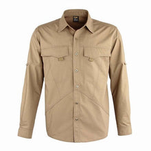 Load image into Gallery viewer, EXCELLENT ELITE SPANKER Men's Long-sleeved T-shirt Combat Men's Camouflage Clothes Long-sleeved Outdoor Sportswear Thin section