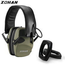 Load image into Gallery viewer, ZOHAN Electronic Earmuff NRR22DB  Hunting Earmuffs Tactical Shooting Hearing Protection And One Pair Of Replacement Gel Ear Cup