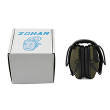 Load image into Gallery viewer, ZOHAN Electronic Shooting Ear Protection NRR22dB Sound Amplification Noise Reduction Ear Muffs Professional Hunting Ear Defender