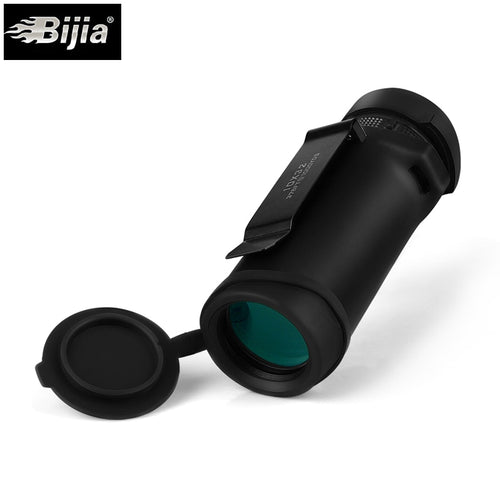 BIJIA 10X32 Powerful Nautical Private Monocular 2 Colors Optic Lens BAK4 Prism Telescope With Clip