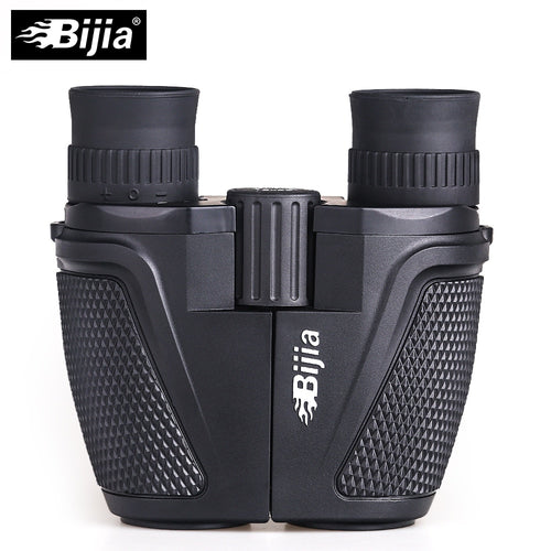 BIJIA 12x25 BAK4 Prism Porro Binocular Professional Portable Binoculars Telescope For Hunting Sports