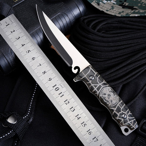 Fixed Blade Straight Knives Outdoor Hiking Camping Picnic Hunting Multi Knife Survival Hand Tool EDC Gift Envelope Letter Opener