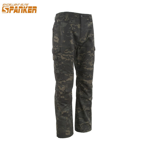 EXCELLENT ELITE SPANKER New Military Camo Mens Pants Army Green Trouser Brand Tactical Anti Splash Water Male Hunting Duty Pants